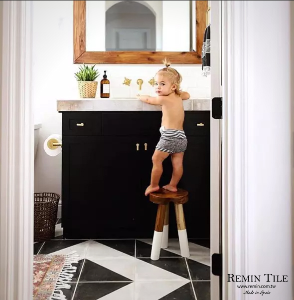 雅痞 花磚 20*20 MF2277 浴室地磚 廁所地磚