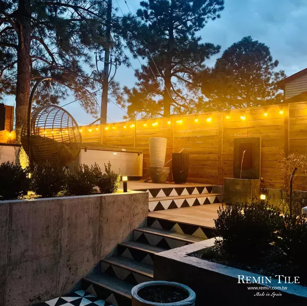 雅痞 花磚 20*20 MF2277 樓梯立面磚