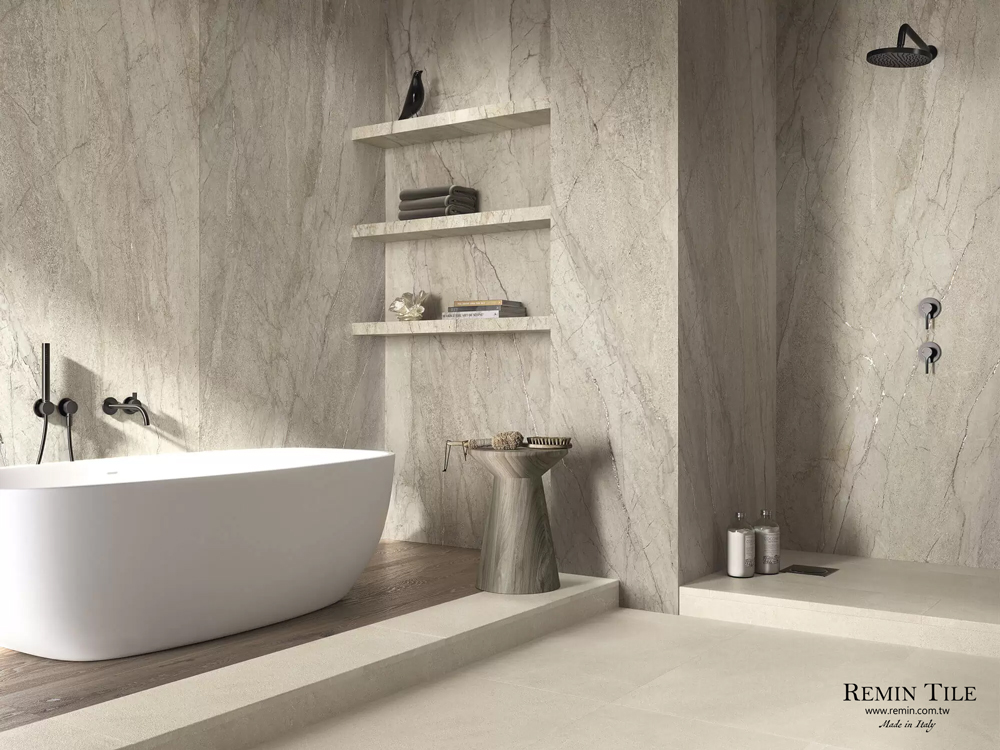 阿瑪菲 霧面石紋薄大板 義大利 120*280 石英磚 浴室壁磚 浴室地磚