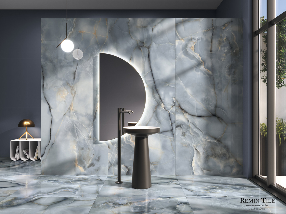 帕帕拉恰 亮面石紋大板磚 西班牙120*280 石英磚 浴室壁磚 浴室地磚