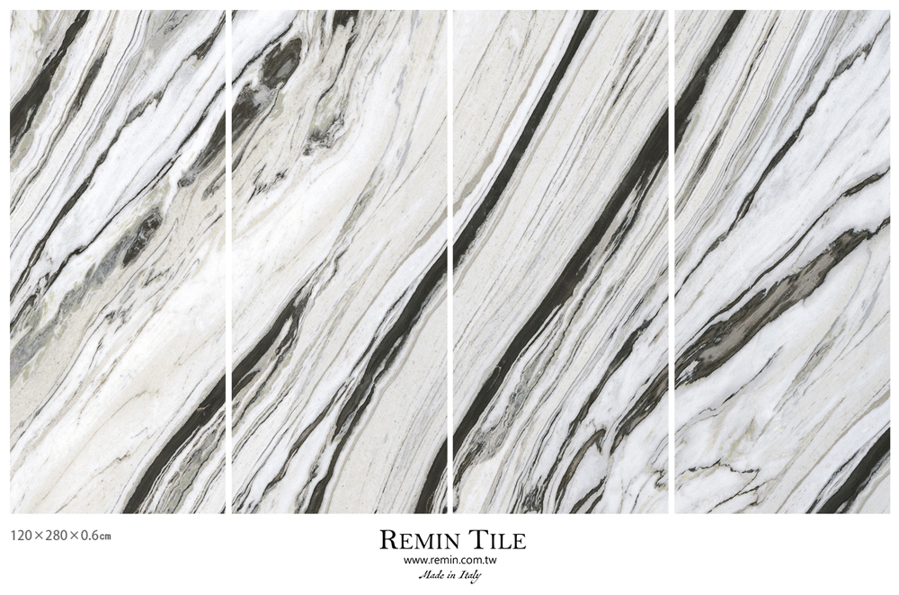 山水墨玉 亮面連紋石紋薄大板 義大利 120*280 石英磚 壁磚 地磚