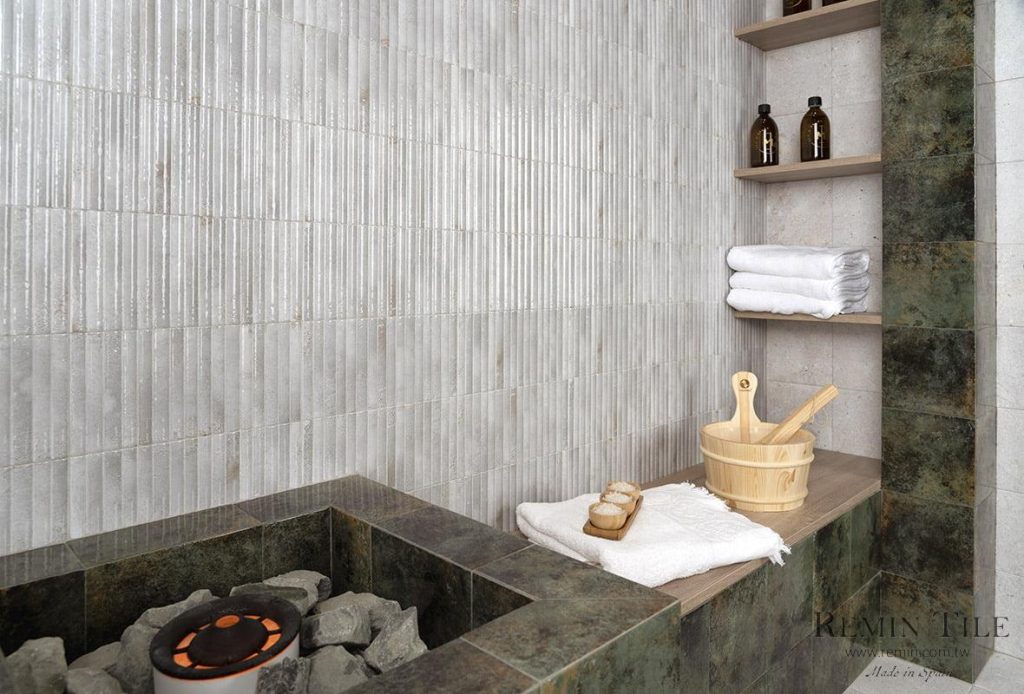 亞特蘭提斯 窯變馬賽克 西班牙進口 15*30 廚房壁磚 浴室壁磚 白色