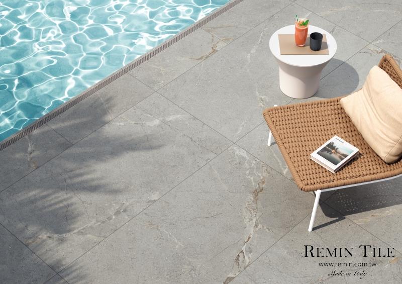 霧面石紋磚 義大利 60*120*0.9 石英磚 阿茲米斯 灰色 戶外地磚 泳池地磚