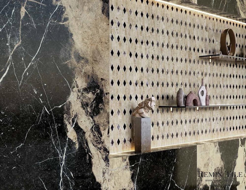 康堤 霧面大理石紋磚 石紋磚 60*120*0.9cm 8模面 白色 黑色 商空地磚 商空壁磚