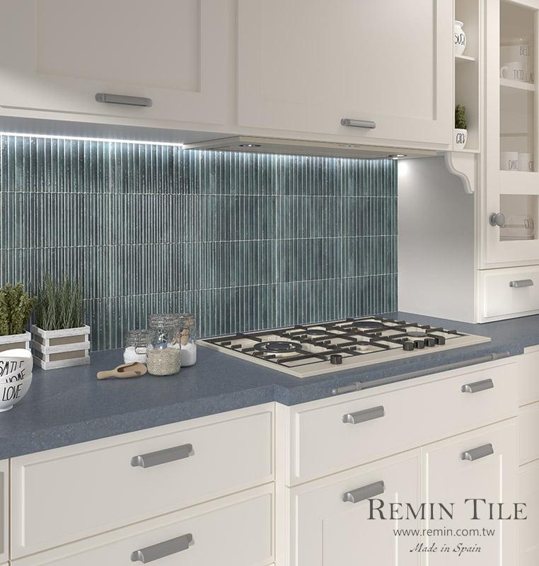 亞特蘭提斯 窯變馬賽克 西班牙進口 15*30 廚房壁磚 浴室壁磚 藍色