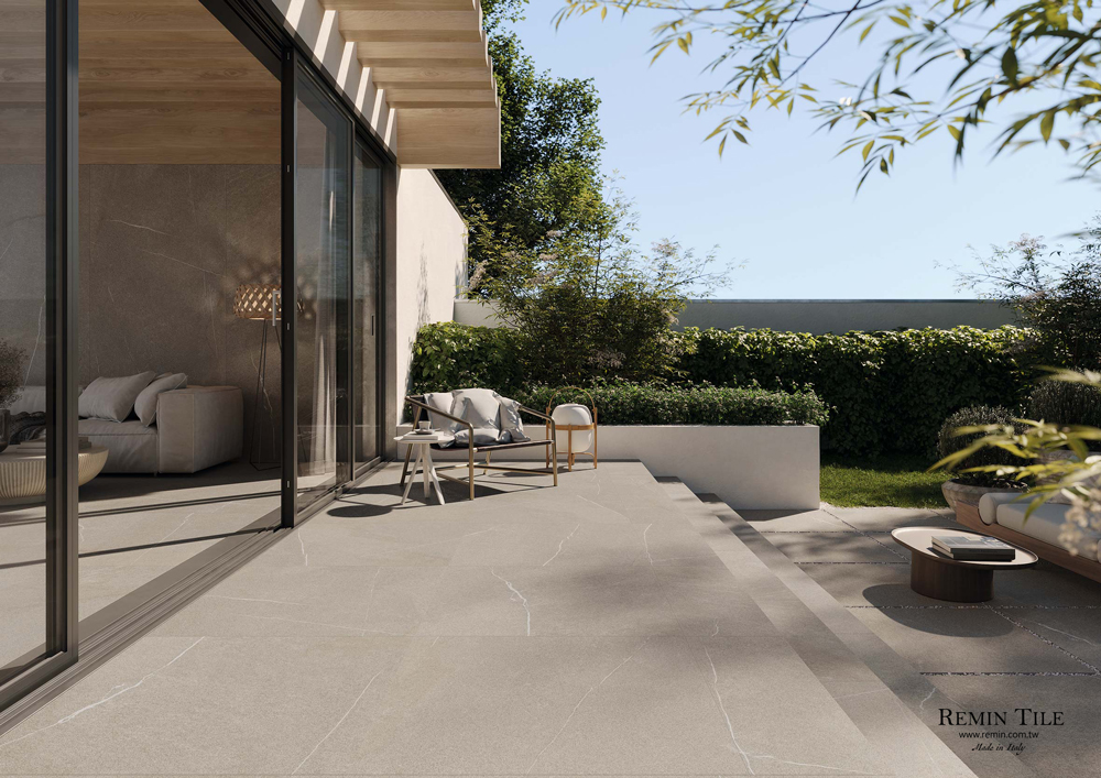 松暮灰 無界限 石紋薄大板 義大利 120×278 120×260 120×120 60×120 霧面 灰 戶外地磚 壁磚