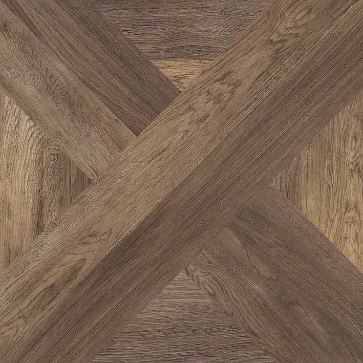 伊麗莎白 棕 拼接木紋磚 義大利 61×61 石英磚 壁磚 地磚 鄉村風 復古風 10mm 城堡風