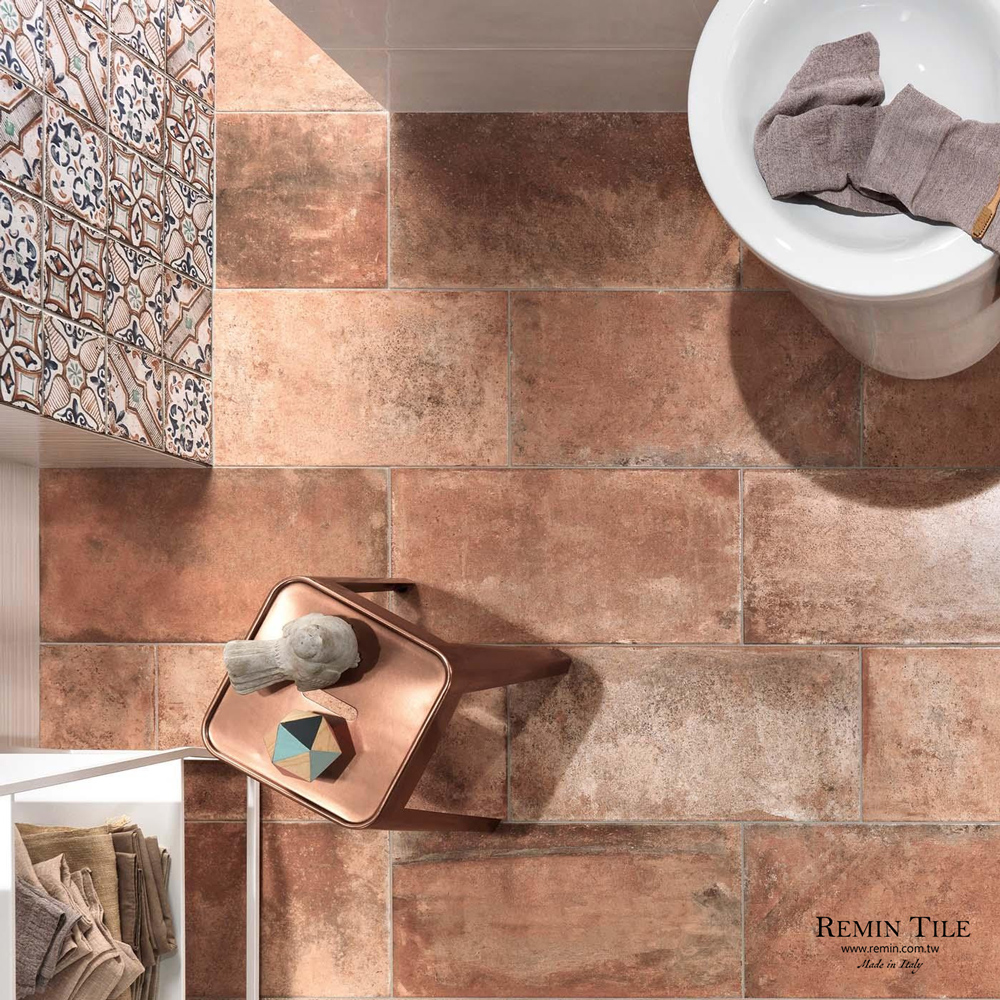 義大利花磚 陶磚 30×30｜復古止滑石英磚｜室內外地壁磚｜復古再造