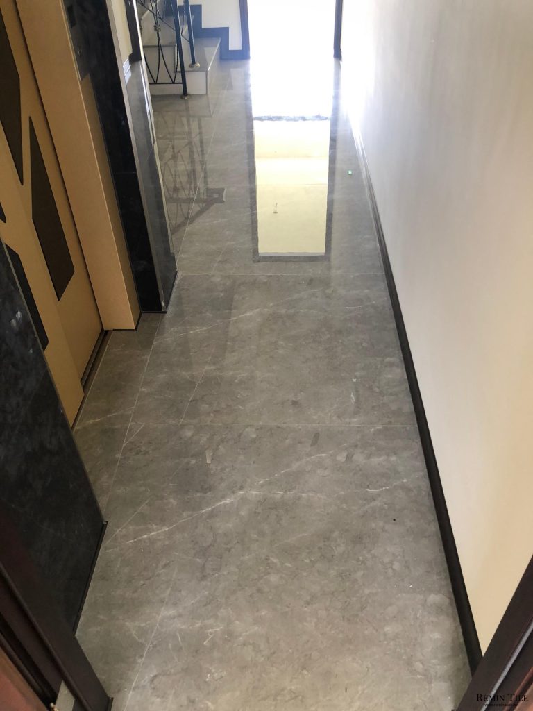 大理石紋樓梯板 80*160 9mm 豪宅樓梯磚 商空樓梯磚 灰色