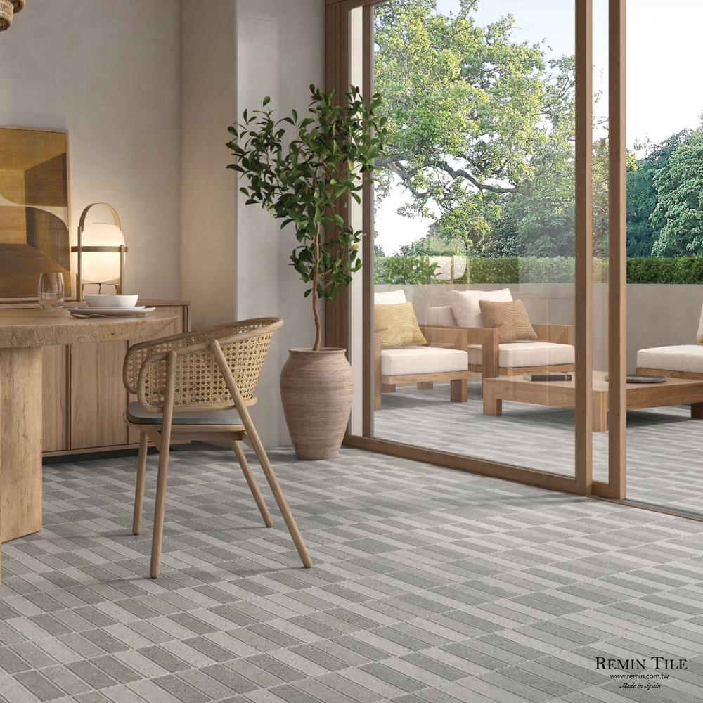 西班牙 40×60cm R11 防滑磁磚｜客廳・戶外・商空板岩磚｜安道爾