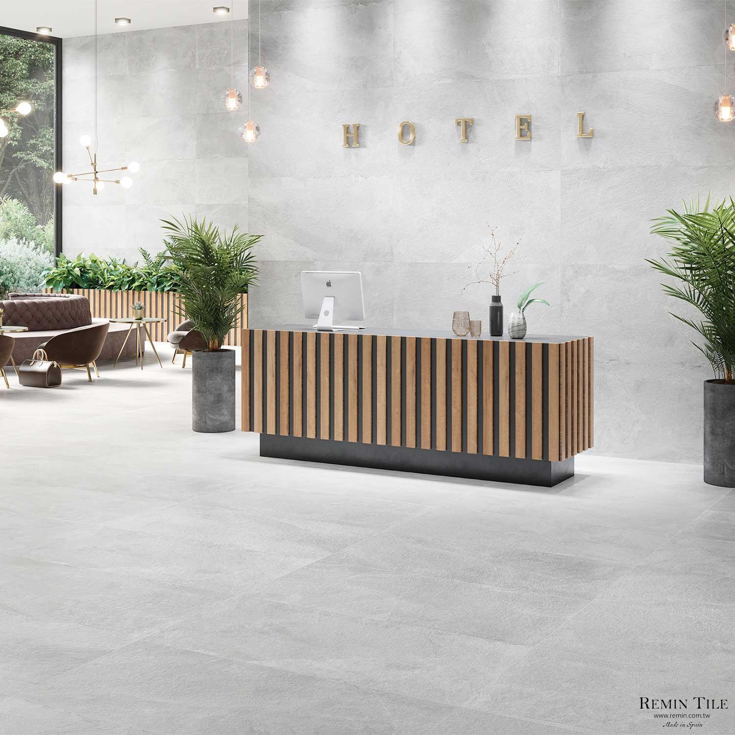 板岩磚 浪帆｜75×150灰色石紋磚・西班牙進口地壁磚