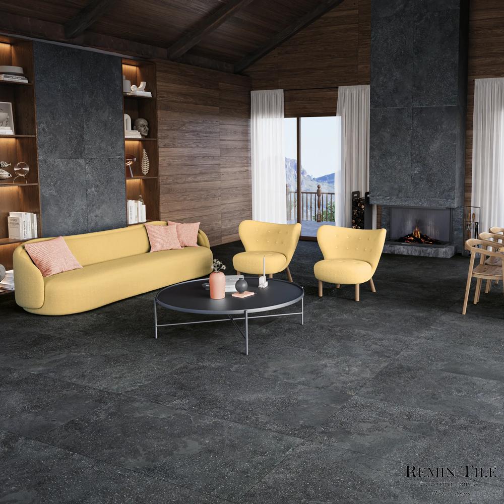 板岩磚｜西班牙75×150石英磚｜藍澄石