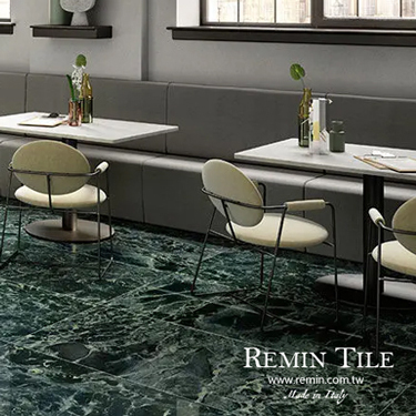 綠色蛇紋石紋石英磚｜義大利74×74地壁磚推薦｜夜光杯