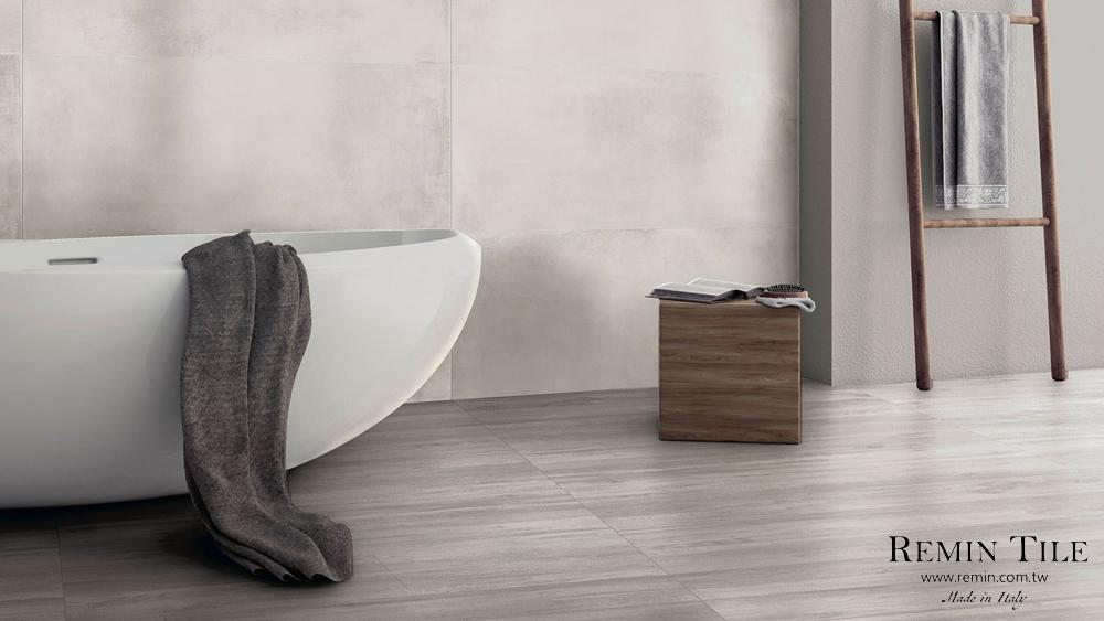 清水模 波特蘭 120*120 白色 浴室壁磚