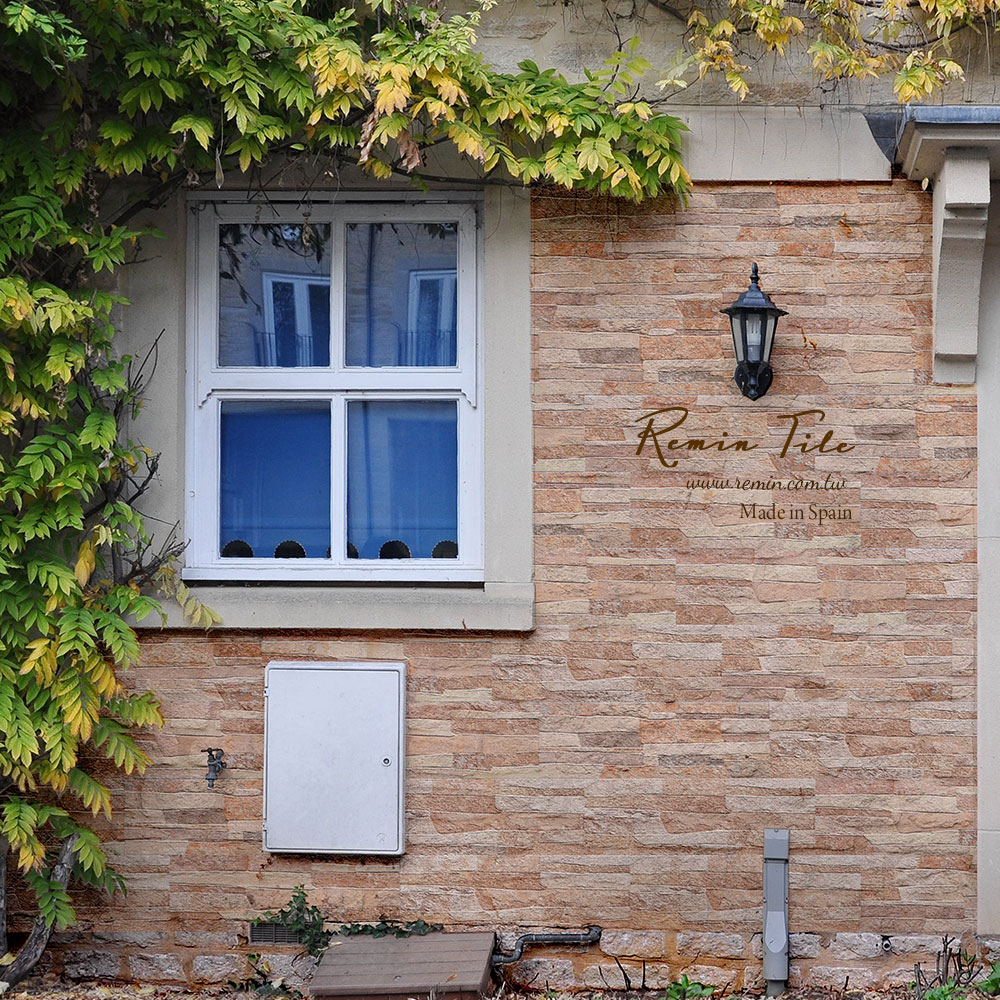 仿文化石 外牆磚 摩納哥 15*45 棕色