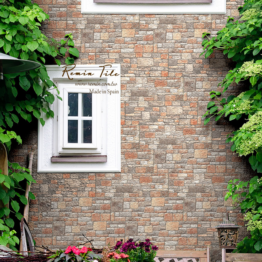 仿文化石 外牆磚 摩納哥 15*45 棕色