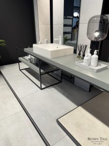 清水模磚 樸泉 100*100*1 商空地磚 灰色