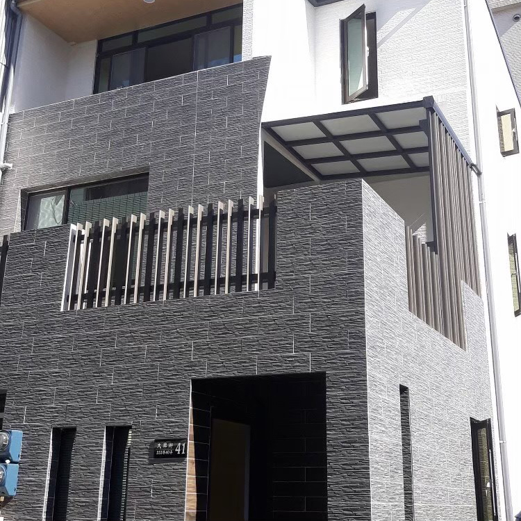 仿文化石 千層岩 15*45*1 灰色