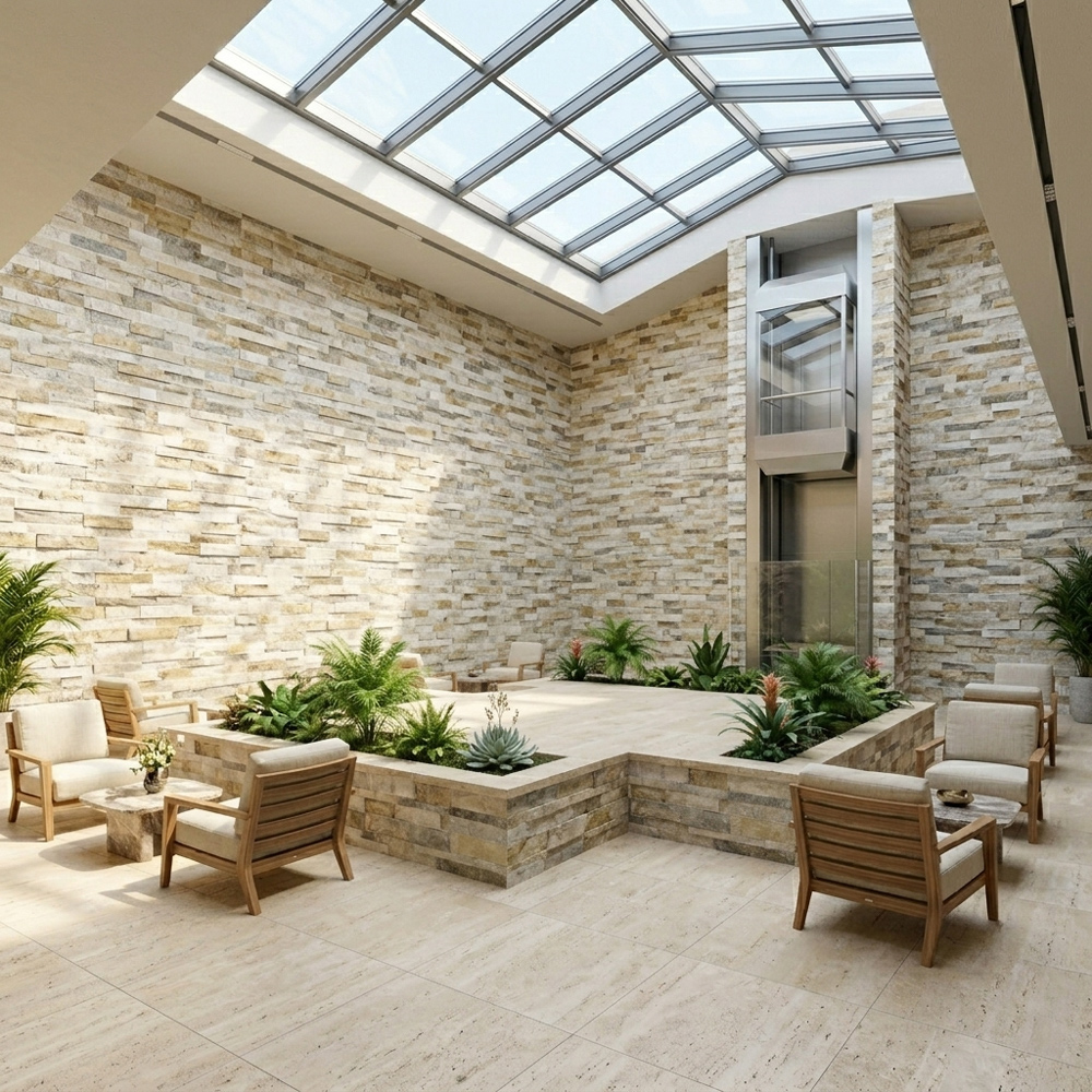 仿文化石磚 爵士月 8*44.2