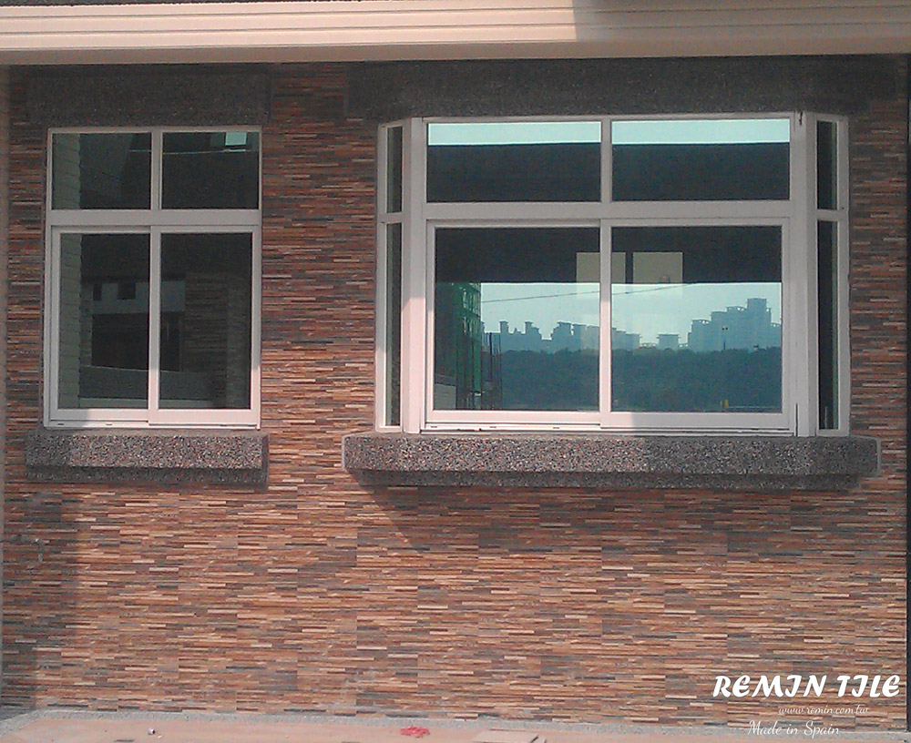 文化石磚 19.1×57.1 奧迪拉 棕色 外牆磚