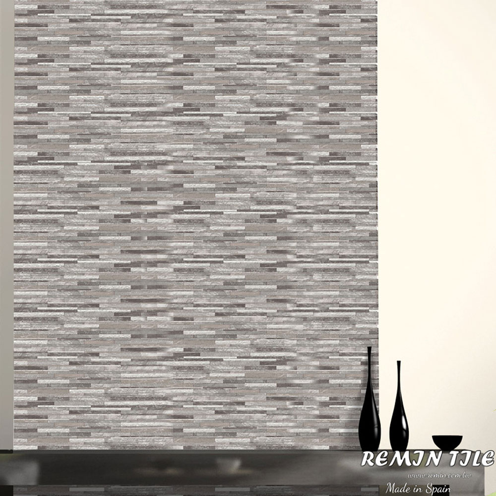 文化石磚 19.1×57.1 奧迪拉 客廳壁磚 造型磚 灰色