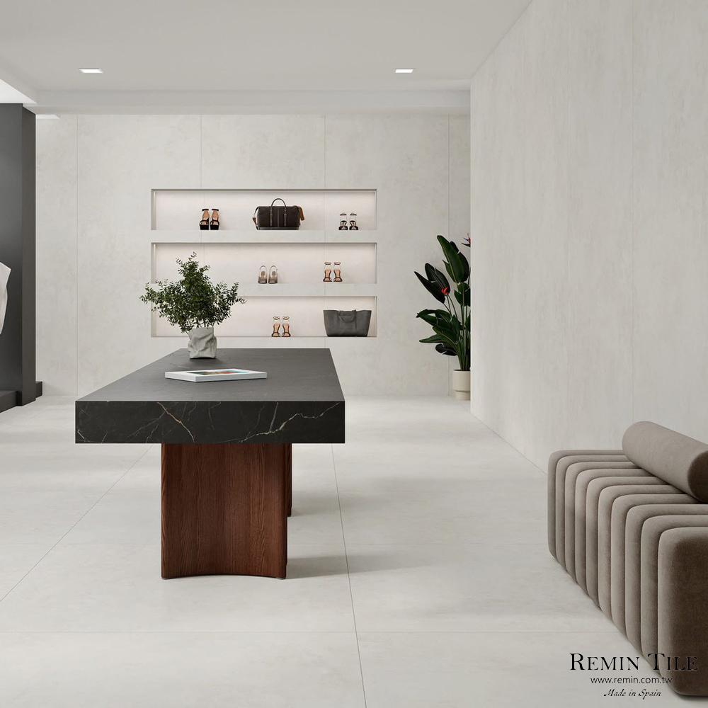 清水模磚｜西班牙120×120石英磚｜平衡