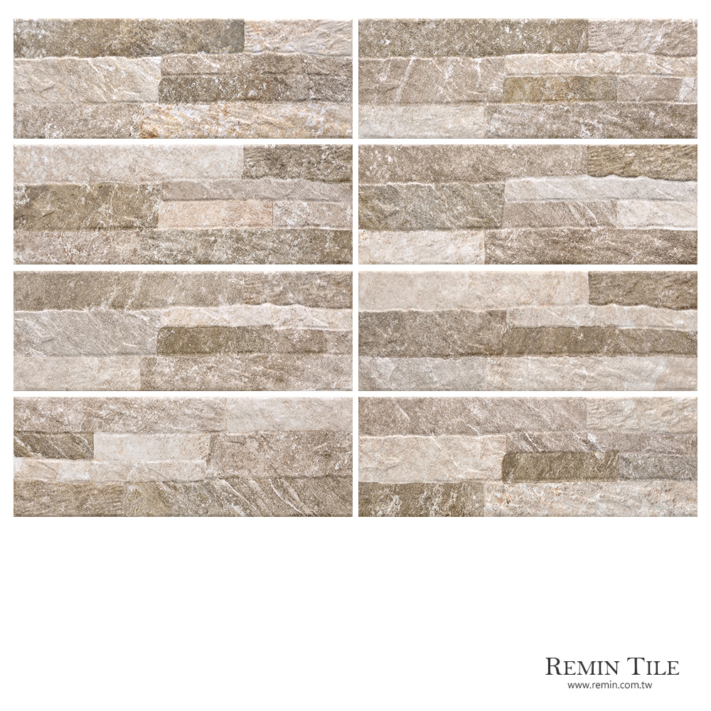 文化石磚 15*45 石英磚 科莫 咖啡色 壁磚
