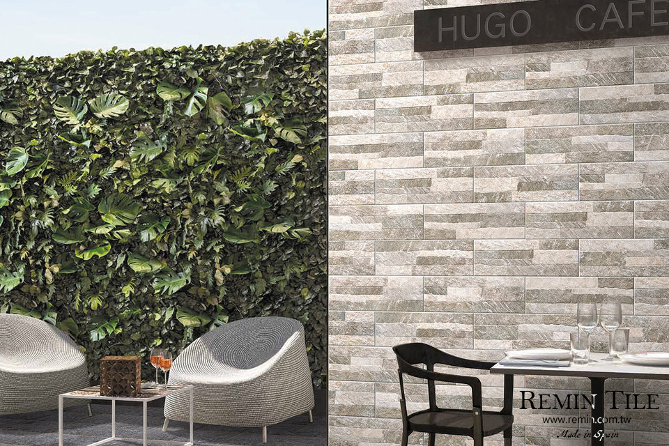 文化石磚 15*45 石英磚 科莫 灰色 戶外壁磚