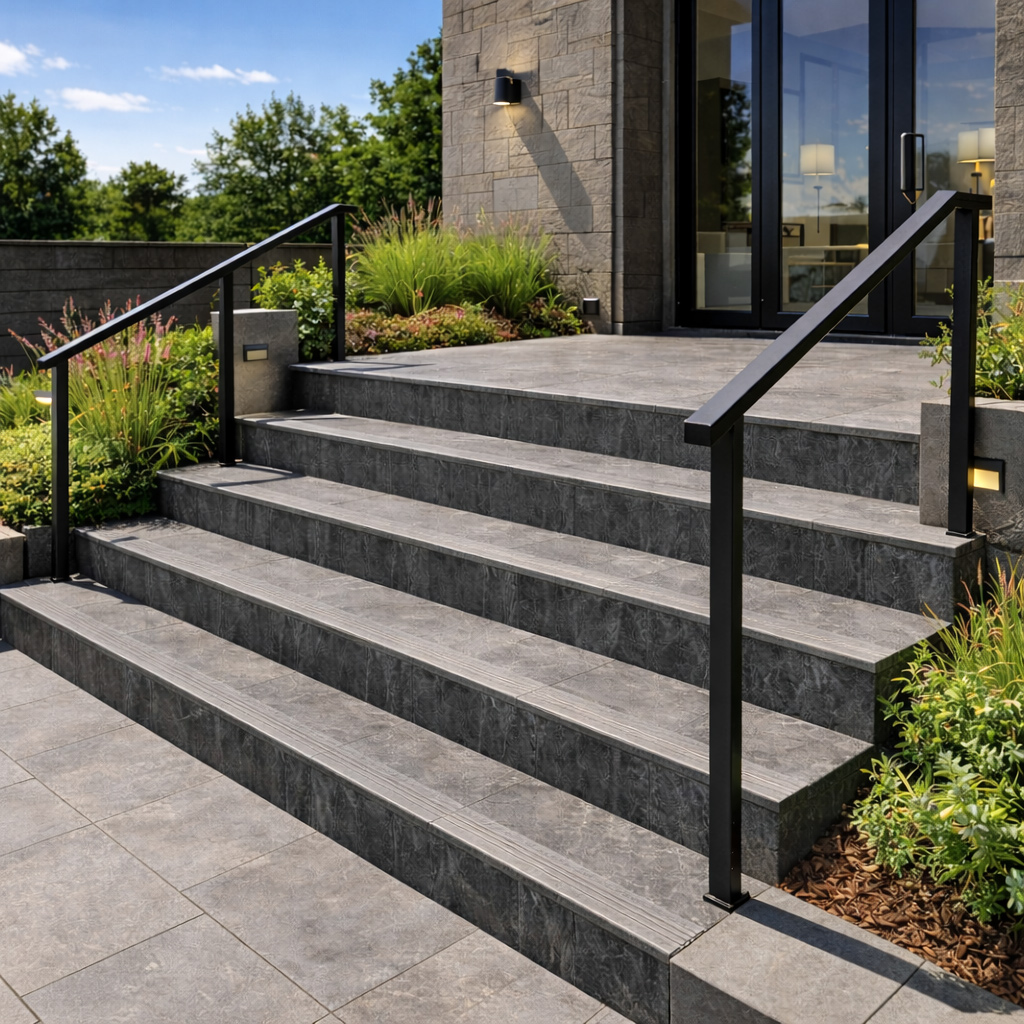 樓梯磚-石紋自由配 國產20*20石英磚