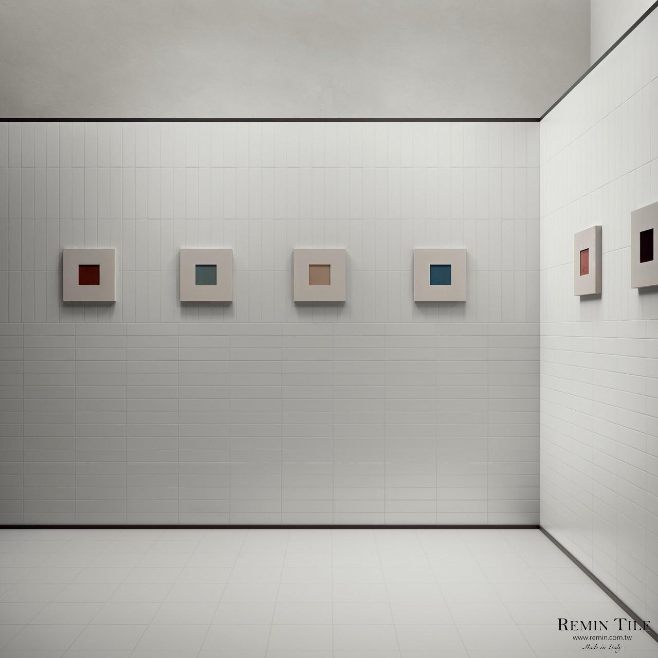 水磨石花磚 波波里花園 20*20 白色 地磚