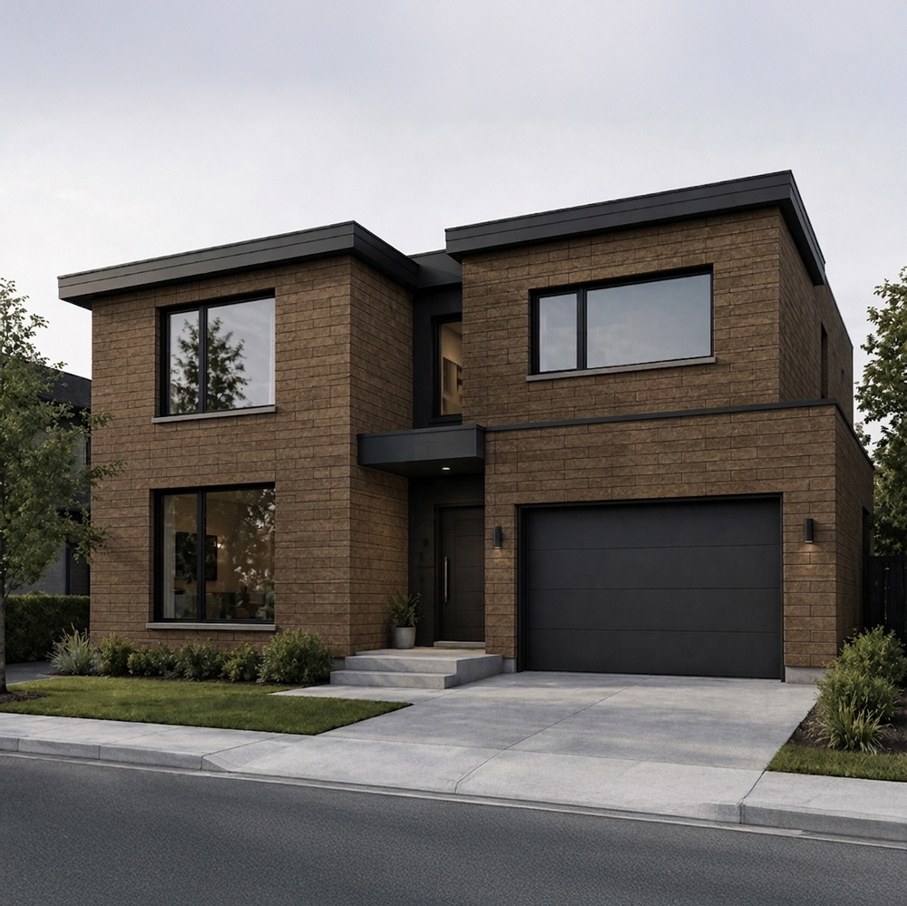 外牆磚｜7.5×30石英磚｜透天別墅壁磚 大地